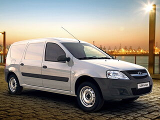 2014 Lada (ВАЗ) Largus I, серебристый, 700000 рублей, вид 1