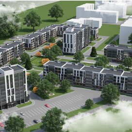 Купить квартиру - студию рядом с озером в ЖК «Достояние» в Республике Татарстан - изображение 1