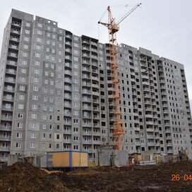 Ход строительства в микрорайоне «Болховский» за Апрель — Июнь 2022 года, 6