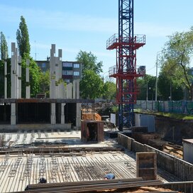 Ход строительства в ЖК «Парус» за Апрель — Июнь 2022 года, 3