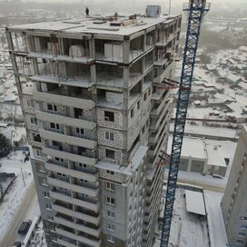 Ход строительства в ЖК «Высота» за Январь — Март 2022 года, 6