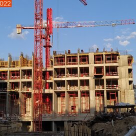Ход строительства в ЖК «Режиссер» за Июль — Сентябрь 2022 года, 1