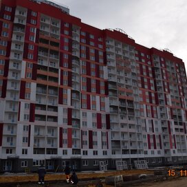 Ход строительства в микрорайоне «Болховский» за Октябрь — Декабрь 2022 года, 6