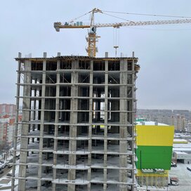 Ход строительства в микрорайоне «Кувшинка» за Октябрь — Декабрь 2022 года, 1