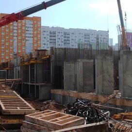 Ход строительства в ЖК «Акварель» за Январь — Март 2023 года, 3