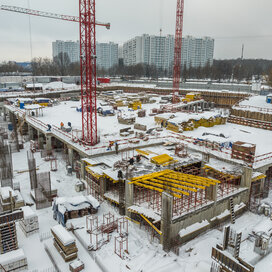 Ход строительства в МФК «Варшавские ворота» за Октябрь — Декабрь 2023 года, 4