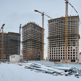 Ход строительства в ЖК «1-й Нагатинский» за Октябрь — Декабрь 2023 года, 4
