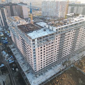 Ход строительства в ЖК «Сармат» за Октябрь — Декабрь 2023 года, 6