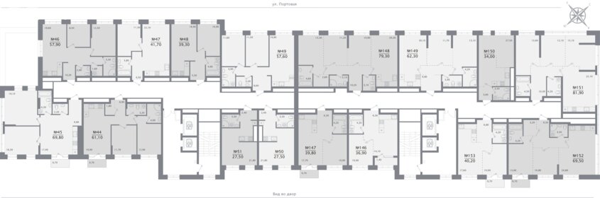 Квартира 69,9 м², 2-комнатная - изображение 2