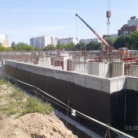 Ход строительства в ЖК «Офицерский» за Апрель — Июнь 2024 года, 3