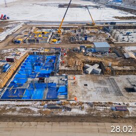 Ход строительства в ЖК «Сибирский» за Январь — Март 2025 года, 4