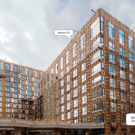 Ход строительства в ЖК «Верейская 41» за Апрель — Июнь 2025 года, 4