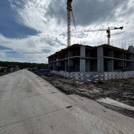Ход строительства в ЖК «Сибирский» за Апрель — Июнь 2025 года, 6