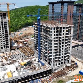 Ход строительства в Снежном парке за Апрель — Июнь 2025 года, 1