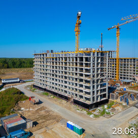 Ход строительства в ЖК «Сибирский» за Июль — Сентябрь 2025 года, 6