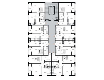 Квартира 56,9 м², 2-комнатная - изображение 2