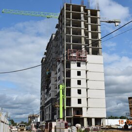 Ход строительства в ЖК «Династия» за Апрель — Июнь 2025 года, 1