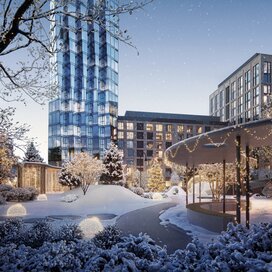 Купить 1-комнатную квартиру пентхаус в элитном жилом комплексе «Монблан» в Москве и МО - изображение 3