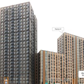 Ход строительства в ЖК «Квартал Румянцево» за Октябрь — Декабрь 2025 года, 3