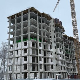Ход строительства в ЖК «Садовые кварталы» за Октябрь — Декабрь 2025 года, 1