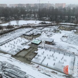 Ход строительства в ЖК «Квартал Заречье» за Октябрь — Декабрь 2025 года, 4