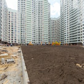 Ход строительства в ЖК «Орехово-Борисово» за Апрель — Июнь 2019 года, 2