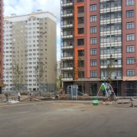 Ход строительства в городе-парке «Первый Московский» за Апрель — Июнь 2019 года, 4