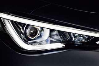 Светодиодное переднее освещение (LED) с авторегулировкой уровня наклона фар