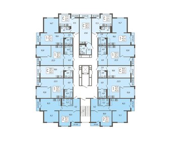 Квартира 45,9 м², 1-комнатная - изображение 1