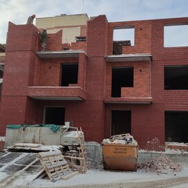 Ход строительства в ЖК «Енисей» за Январь — Март 2022 года, 3