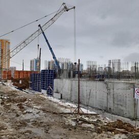 Ход строительства в ЖК «Квартет» за Январь — Март 2022 года, 1