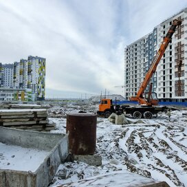 Ход строительства в квартале «5 элемент Аске» за Январь — Март 2024 года, 2