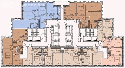 Квартира 120,5 м², 4-комнатная - изображение 2