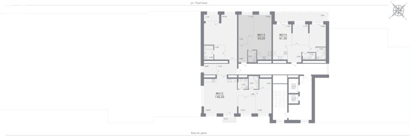 Квартира 52,5 м², 1-комнатная - изображение 2
