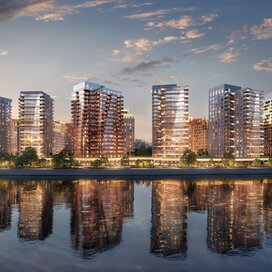 Купить 1-комнатную квартиру с террасой в квартале Foriver в Москве и МО - изображение 1
