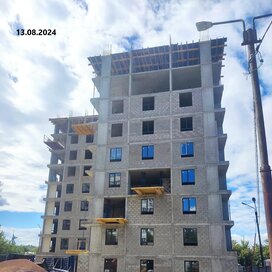 Ход строительства в ЖК «Гранат» за Июль — Сентябрь 2024 года, 4