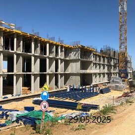 Ход строительства в ЖК «Платон Парк» за Апрель — Июнь 2025 года, 4