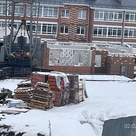Ход строительства в микрорайоне «Боровая Парк» за Январь — Март 2025 года, 2
