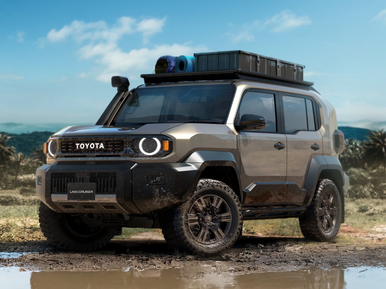 Toyota Land Cruiser FJ Основной вид