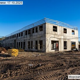 Ход строительства в ЖК «Морская миля» за Октябрь — Декабрь 2025 года, 2