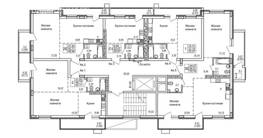 Квартира 42,7 м², 2-комнатная - изображение 1
