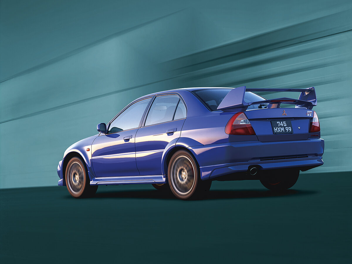 Mitsubishi Lancer Evolution VI, Седан: фото поколения