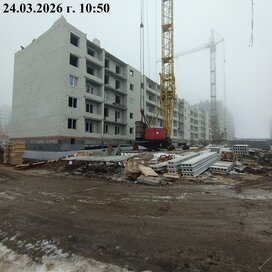 Ход строительства в ЖК «Уют-Парк» за Январь — Март 2026 года, 3