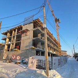 Ход строительства в  «Клубный дом «О4»» за Январь — Март 2026 года, 5