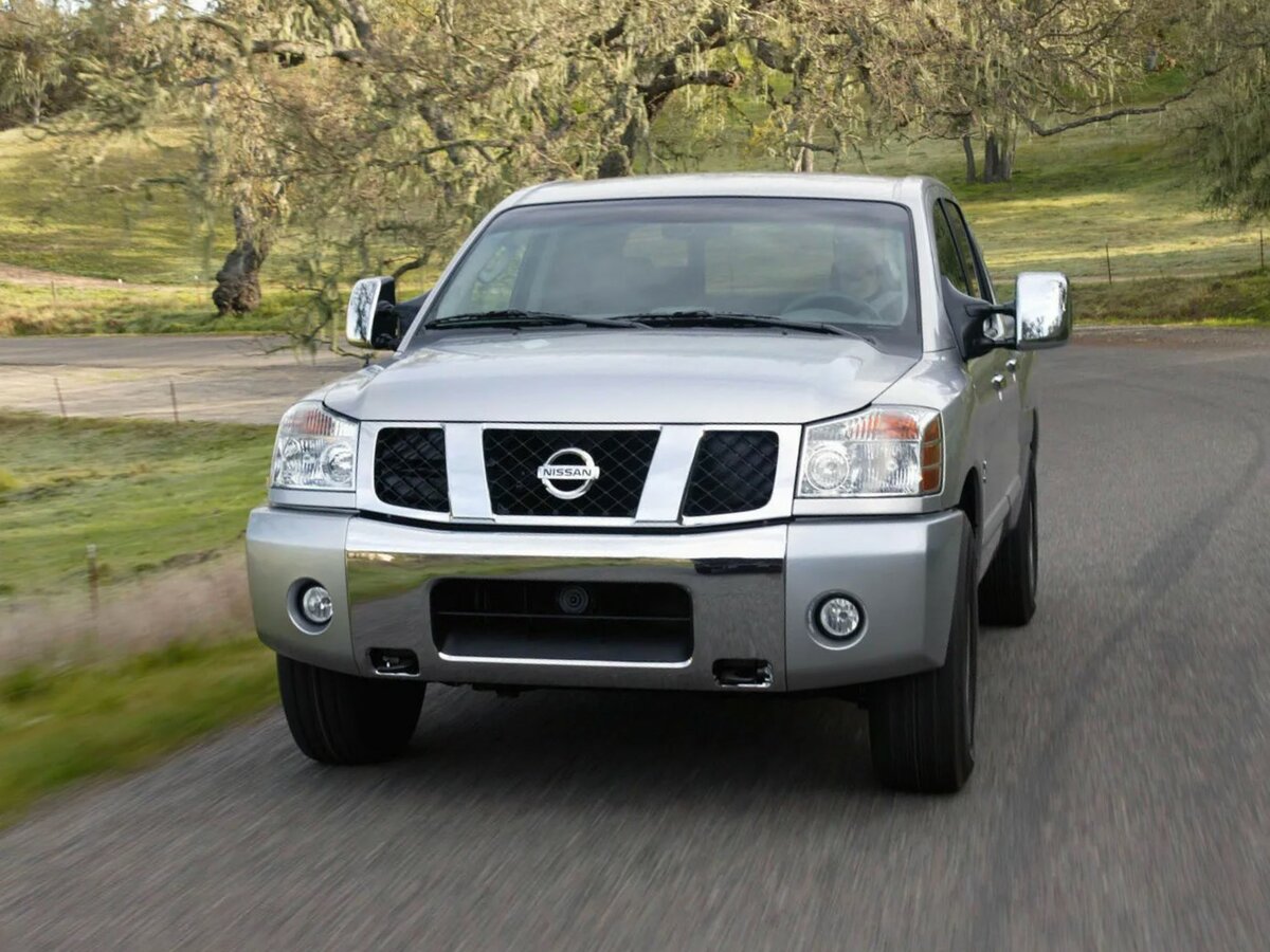 Nissan Titan I, Пикап Двойная кабина: фото поколения