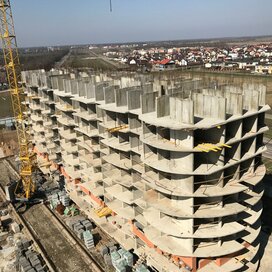 Ход строительства в микрорайоне «Казанский» за Январь — Март 2017 года, 6