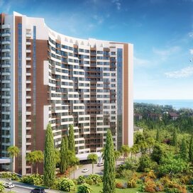 Купить квартиру - студию с парковкой в ЖК «Москва (Сочи)» в Сочи - изображение 4