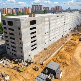 Ход строительства в жилом комплексе «Варшавское шоссе 141» за Апрель — Июнь 2017 года, 1