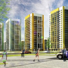 Купить 1-комнатную квартиру рядом со школой в ЖК «Весна» в Казани - изображение 1