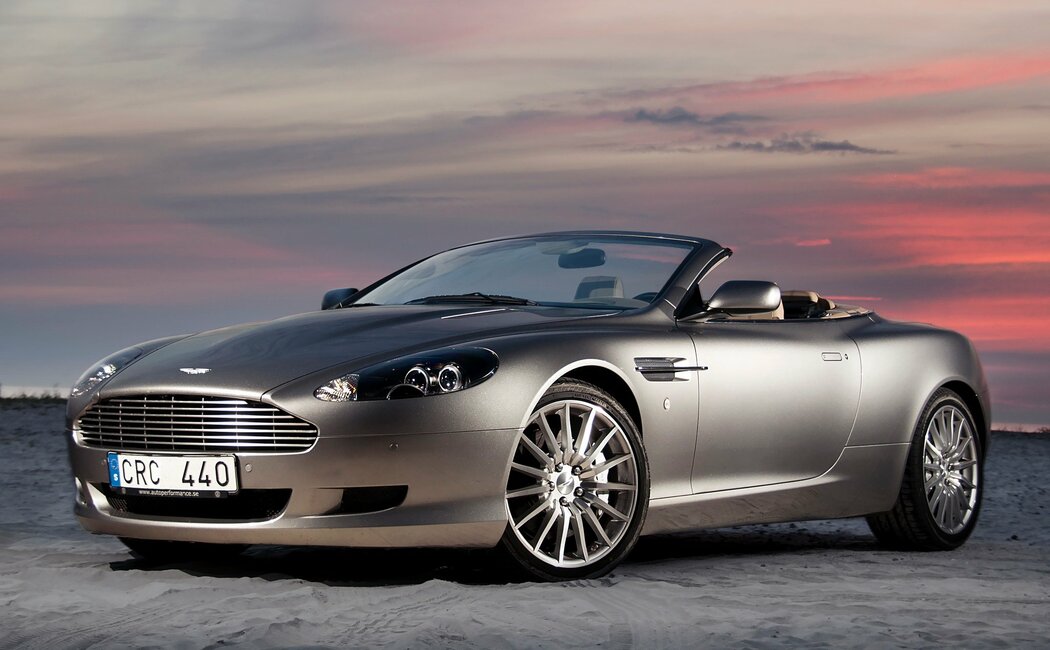 Aston Martin DB9 1 поколение, Кабриолет Volante - технические ...